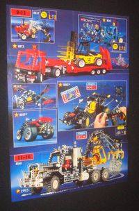 LEGO Foldable Technic 1993-1