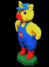 Glued LEGO Piggy&#039;s 29 Model-1988-2