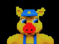 Glued LEGO Piggy&#039;s 29 Model-1988-4