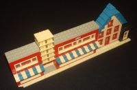 Glued LEGO Street 1 Model-1962-3