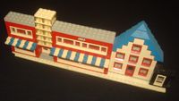 Glued LEGO Street 1 Model-1962-4
