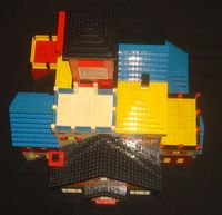 Glued LEGO The Village Model-1976-5
