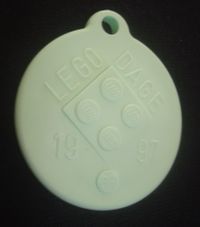 LEGO Coin Holder Green-1997-1