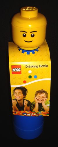 Lego Drinking Bottle Blue-2010-1